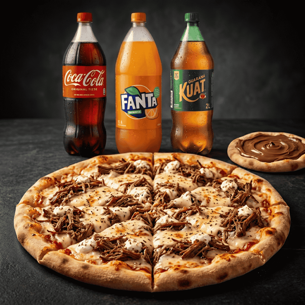 Combos Promocionais - Pizza Grande com Refrigerante e Broto Doce